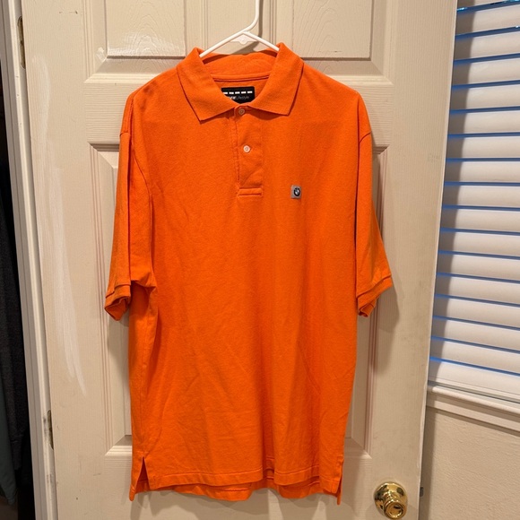 BMW Orange Polo Shirt for Men - Picture 1 of 4